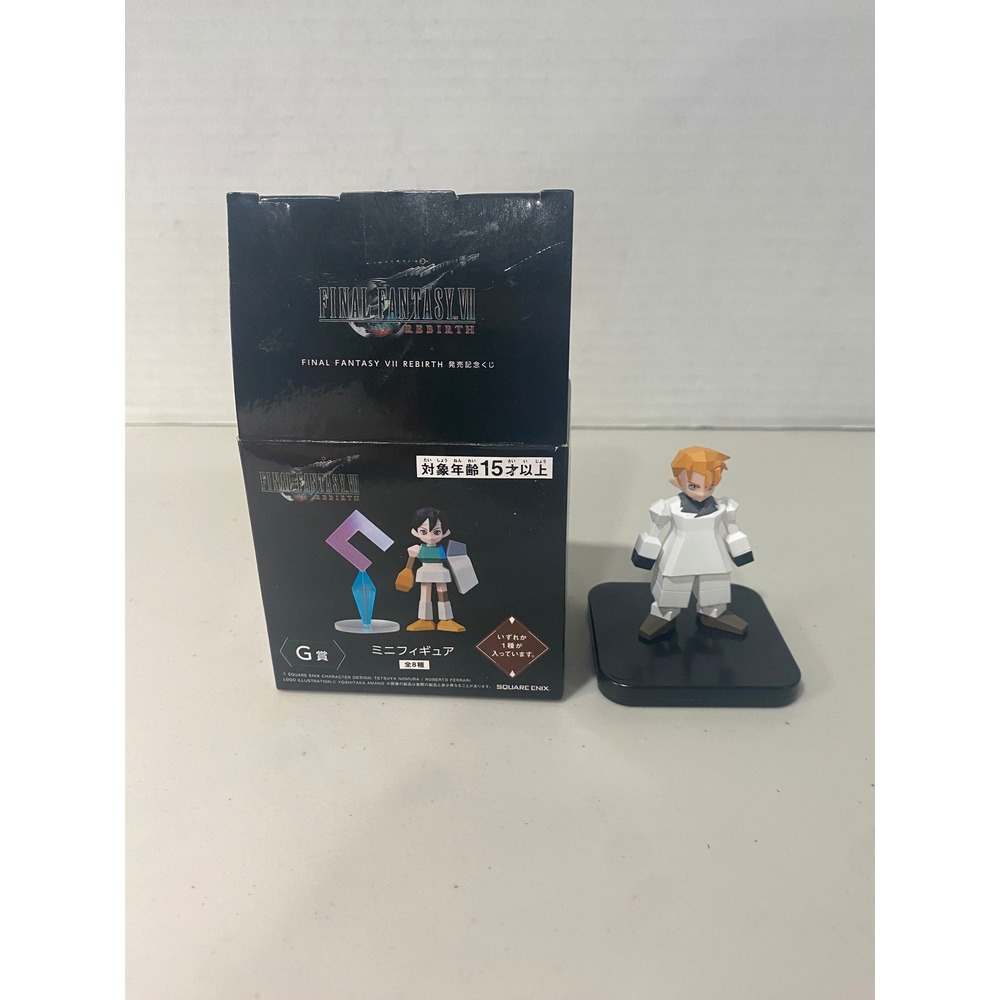 Square Enix Polygon Figure Rufus Shinra Final Fantasy VII Rebirth White EX
